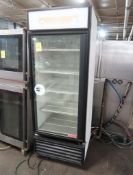 True glass door refrigerated merchandiser