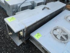 Bohn 3-fan refer coil, labeled "freezer"