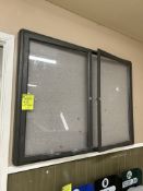ENCLOSED BULLETIN BOARD