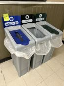 RUBBERMAID SLIM JIM RECYCLING STATION