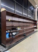 24' LOZIER WALL SHELVING DISPLAY