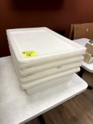 GROUP OF PLASTIC CONTAINERS