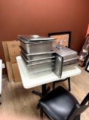 GROUP OF STAINLESS INSERTS