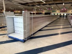 72FT RUN OF LOZIER GONDOLA SHELVING