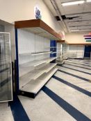26FT RUN OF LOZIER WALL SHELVING