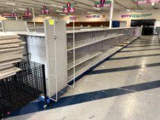 48FT RUN OF LOZIER GONDOLA SHELVING