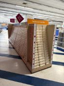 16FT OF CARD SHELVING