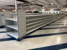 72FT RUN OF LOZIER GONDOLA SHELVING