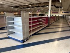 72FT RUN OF LOZIER GONDOLA SHELVING