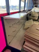 40FT RUN OF LOZIER WALL SHELVING