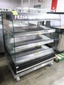 Fri-jado hot food merchandiser