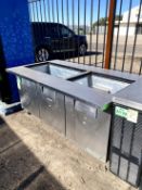 TRUE REFRIGERATED PREP TABLE