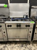 VULCAN 36IN NATURAL GAS RANGE W/ 6 BURNER