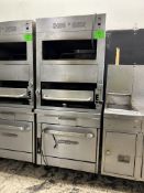 SOUTHBEND 32IN NATURAL GAS BROILER W/ INFARED BURNER AND OVEN