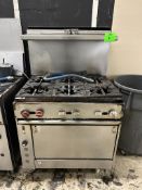 JADE RANGE NATURAL GAS RANGE W/ 6 BURNER