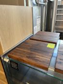 16IN X 16IN WOODEN DELI BOARDS
