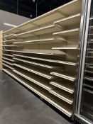 16FT OF MADIX WALL SHELVING