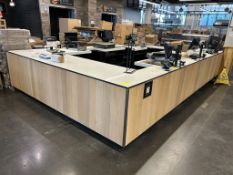 CHECKSTAND MILLWORK ISLAND (NO POINT OF SALES)