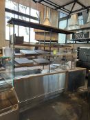 2019 HILL PHOENIX 10FT DELI SERVICE COUNTER W/ REMOTE DRAWERS
