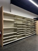 17FT OF MADIX WALL SHELVING