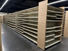 48FT OF MADIX WALL SHELVING