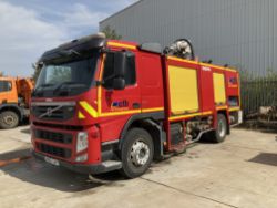 Three Industrial Fire Tenders