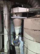 Cyclone, in mild steel, built 2021 and done only two seasons work. Built to replace worn out unit