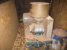 Blower & Pipework (to take dust to the silo feeding the furnace), lot located in Huntingdon,