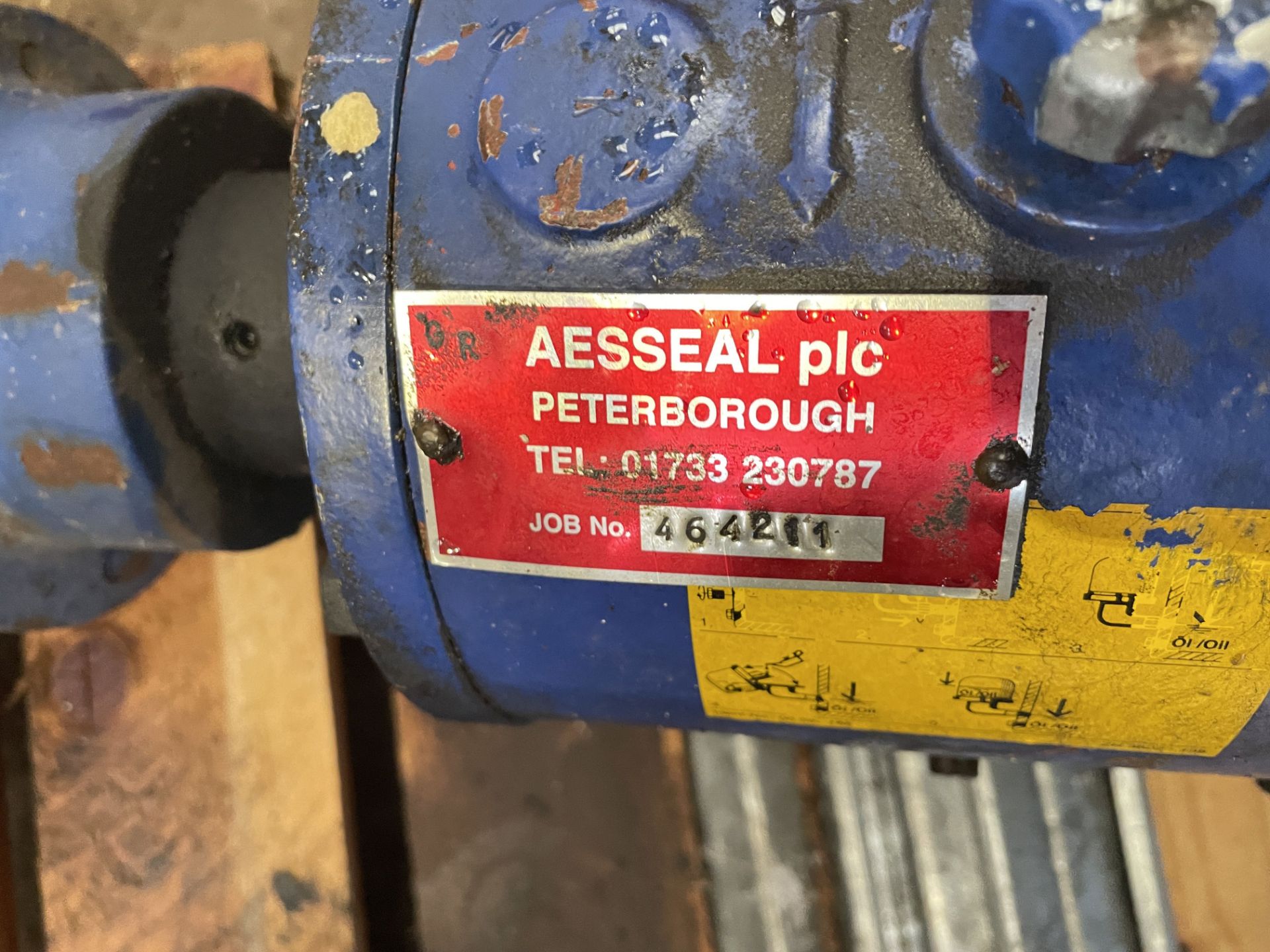 Stainless Steel Cased Centrifugal Pump, approx. 125mm dia. intake, approx. 75mm dia. discharge, - Image 5 of 5