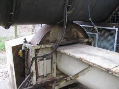 Shavings Spinner, approx. 1.4m dia. to lift shavings into drum dryer input air stream, lot located