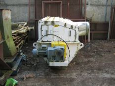 Mechon Environmental AS2500 Straw Deduster, body approx. 2.5m long and rotor 1m dia., lot located in