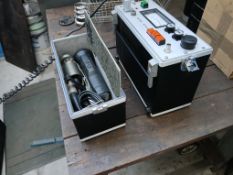 Dittel BS1000 Balancing Machine c/w transducer, Stroboscopic Illumination & Amplitude Indication