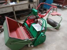 Atlas Groundsman HH80 36" Petrol Ride on Mower, Serial No: 3277E, Electric Start c/w Tipping Grass