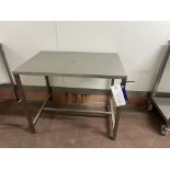 Teknomek Table - 90 x 60 x 75cm H, lift out and loading charge + VAT £20 Please read the following