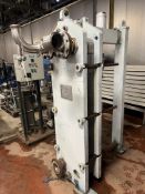 APV Heat Exchanger, approx. 0.6m x 1.5m x 2m high, lift out and loading charge + VAT £30 Please read