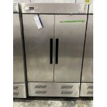 Williams Two Door HZ24 Fridge, approx. 1.1m x 0.7m x 2m high, lift out and loading charge + VAT £