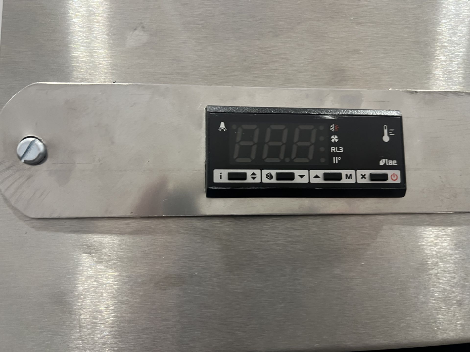 Williams Two Door HZ24 Fridge, approx. 1.1m x 0.7m x 2m high, lift out and loading charge + VAT £ - Image 2 of 5