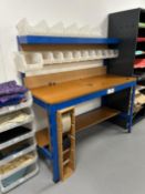 4 x Steel framed Workstations