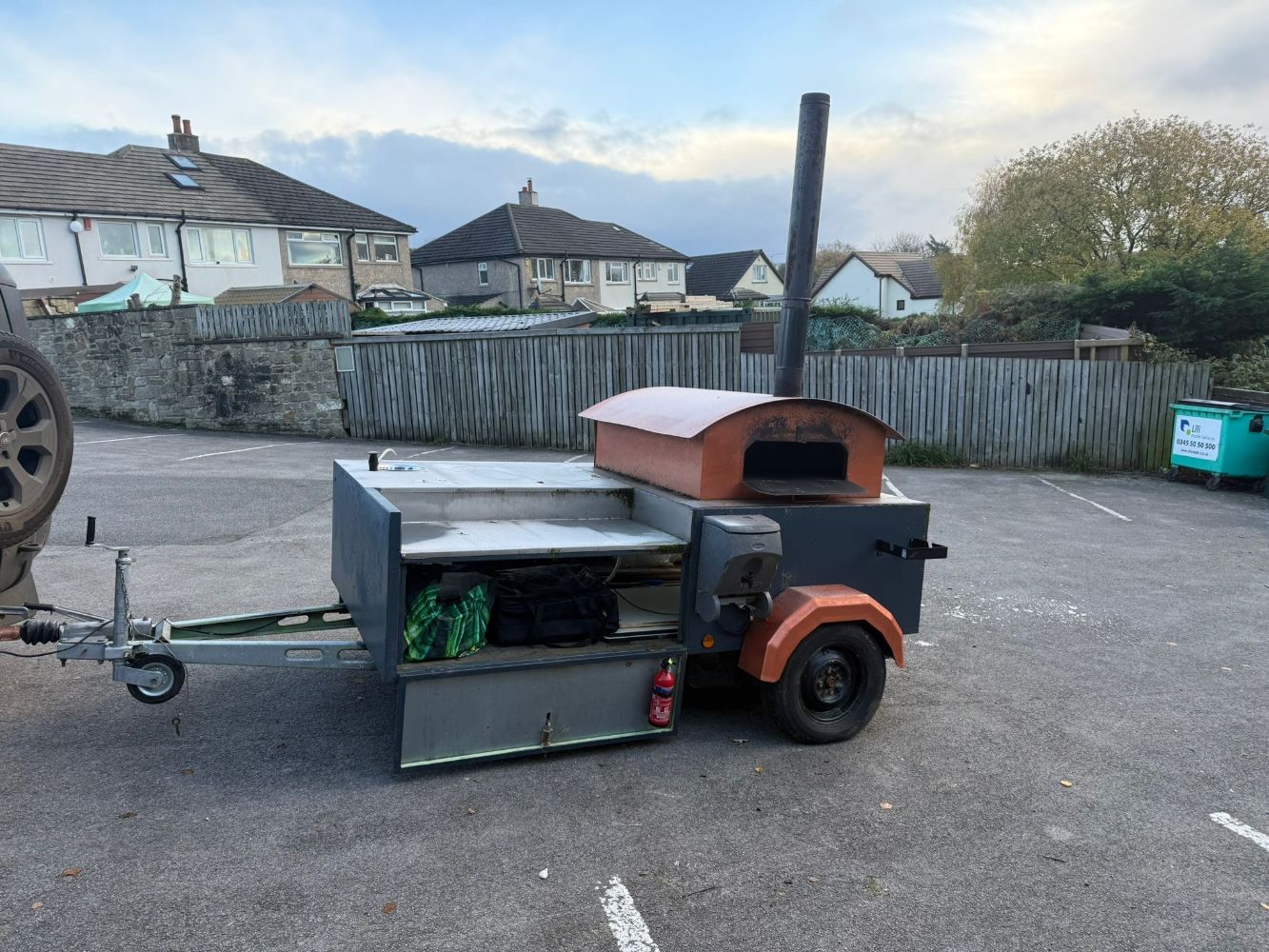 Two Events Catering Trailers c/w Gazebo's & Trading Name