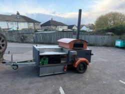 Two Events Catering Trailers c/w Gazebo's & Trading Name