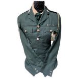 RHODESIA,Rhodesian Light Infantry Named Fireforce Greens Tunic & Shirt