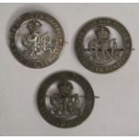 WW1.British Silver War Badge Grouping