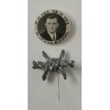 INTER WAR.Ossewa Brandwag Membership Pins