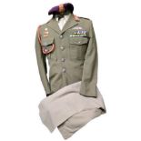 SOUTH AFRICA.SADF Brigadier Rabie Parabats Uniform With Beret.