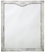 Tischspiegel. Wien, 1872 - 1922 | Silber, auf Holz montiert.