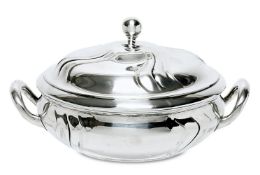 Deckelterrine. Pforzheim, 20. Jh., Lutz & Weiss | Silber.