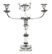 Kerzenleuchter. Dresden, 1826, wohl Christian Heinrich Roßbach | Silber.