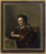 Rembrandt - Schule des 17. Jh., Die Geldzählerin