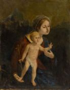Madonna, Umbrischer od. Florentiner Meister, 17. Jh.