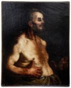 Der Philosoph Diogenes, Venezianischer Meister des 17. Jahrhunderts